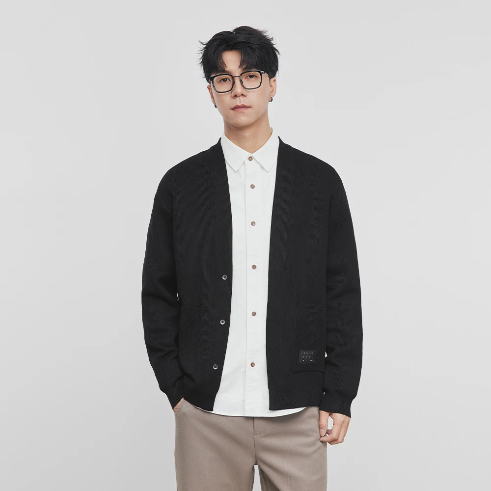 Refined Rib Cardigan
