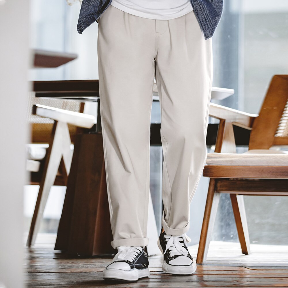 YUEGUANG Linen Wide Men Pants New Korean Trousers Linens Streetwear Male  Spring Summer Pants Casual Men Clothing Sweatpants-4XL,Dark gray :  Amazon.co.uk: Fashion