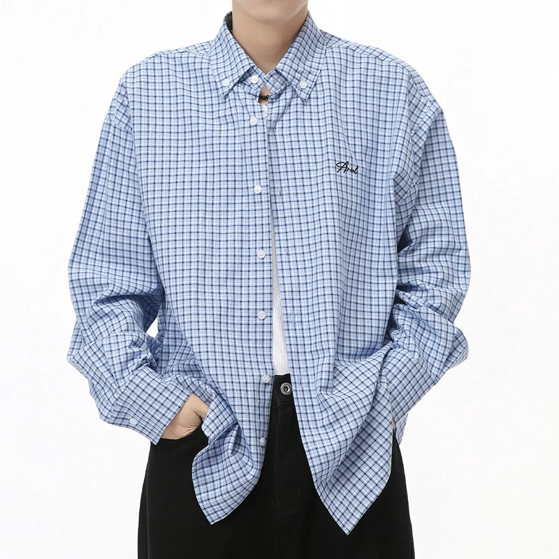 Retro Style Check Shirt