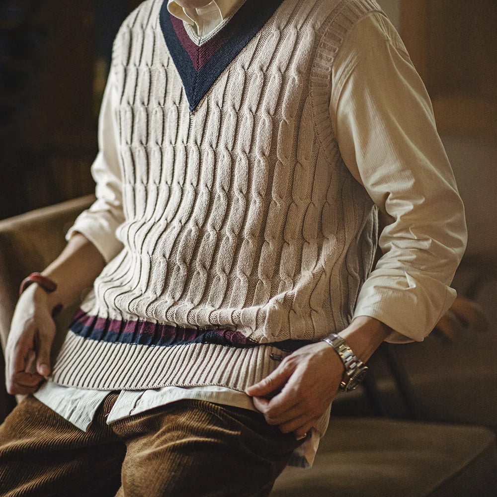 mens dress sweater vests Men`s Sweater Vest Sweater Pullover Knit Argyle Color V Neck