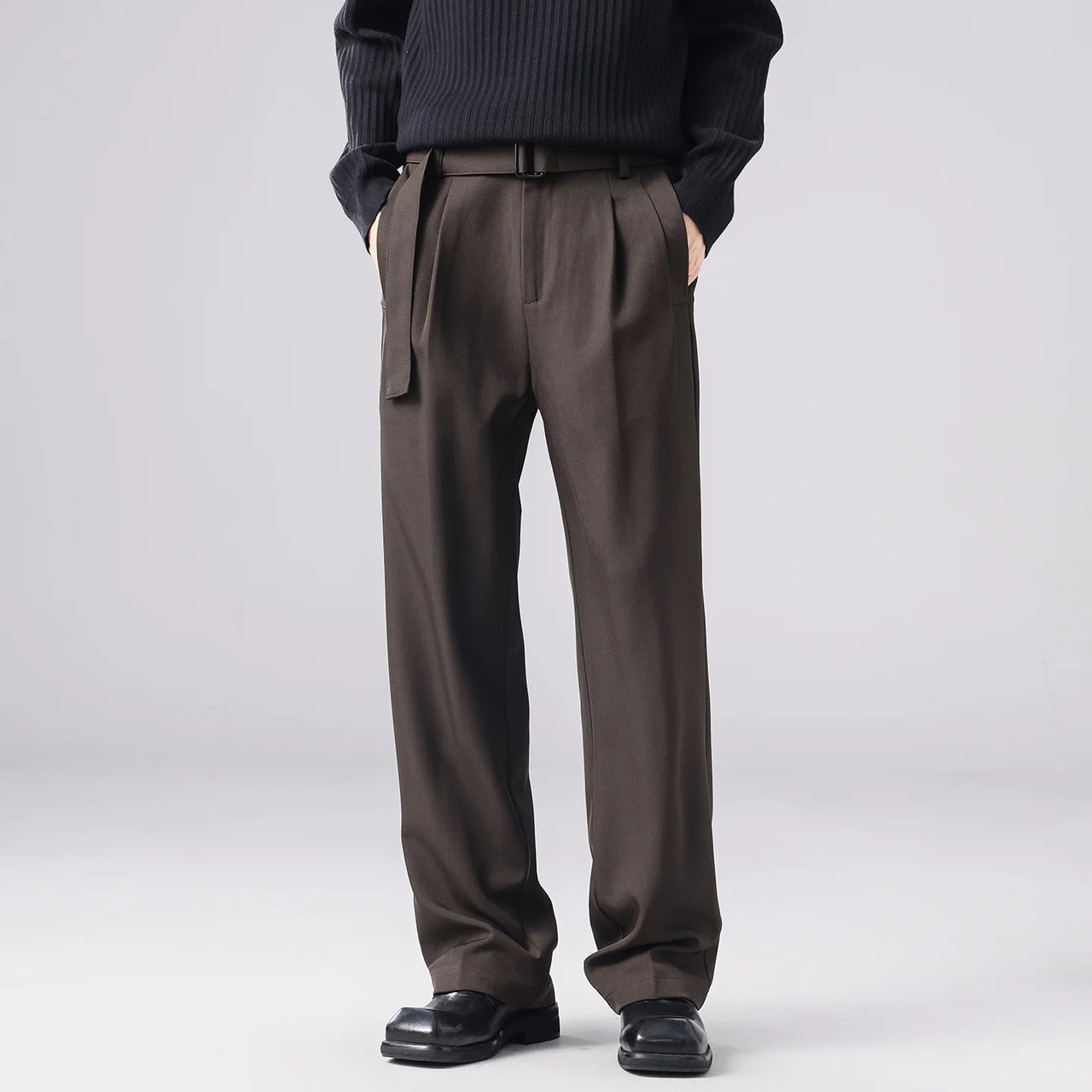 Belted Smart Trousers