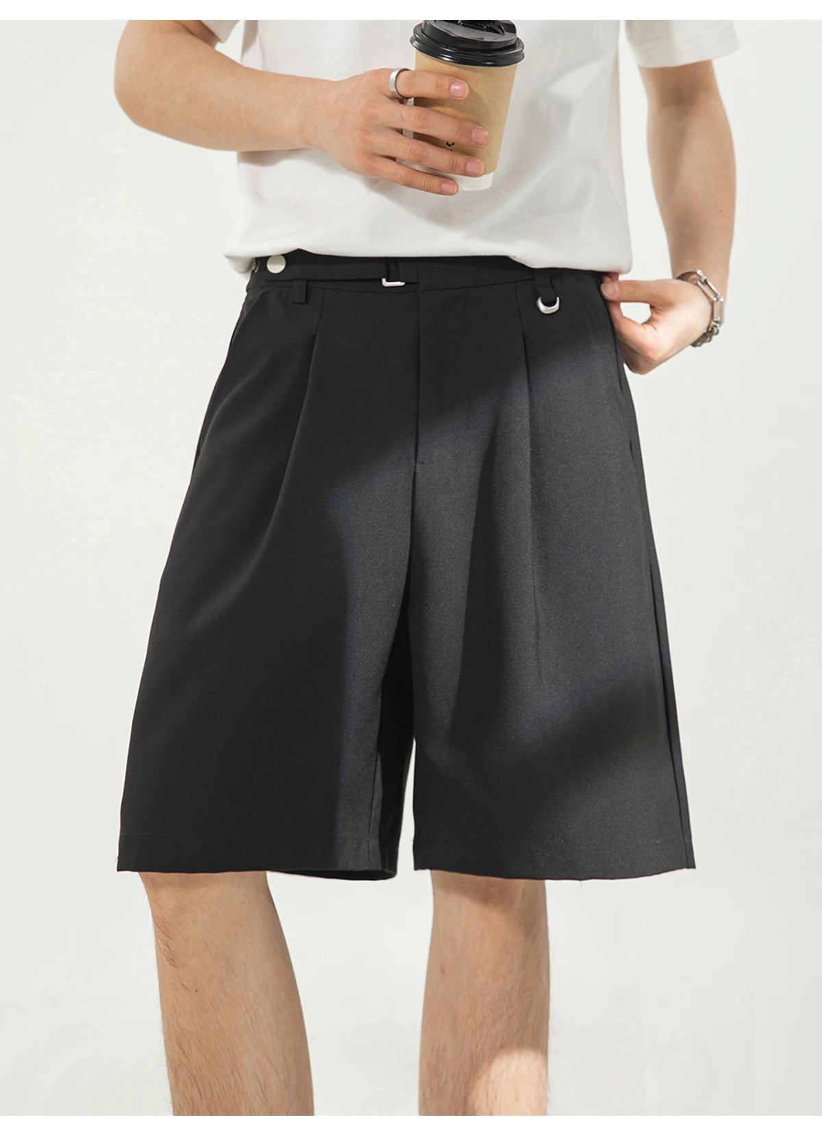 Tailored Knee Length Shorts