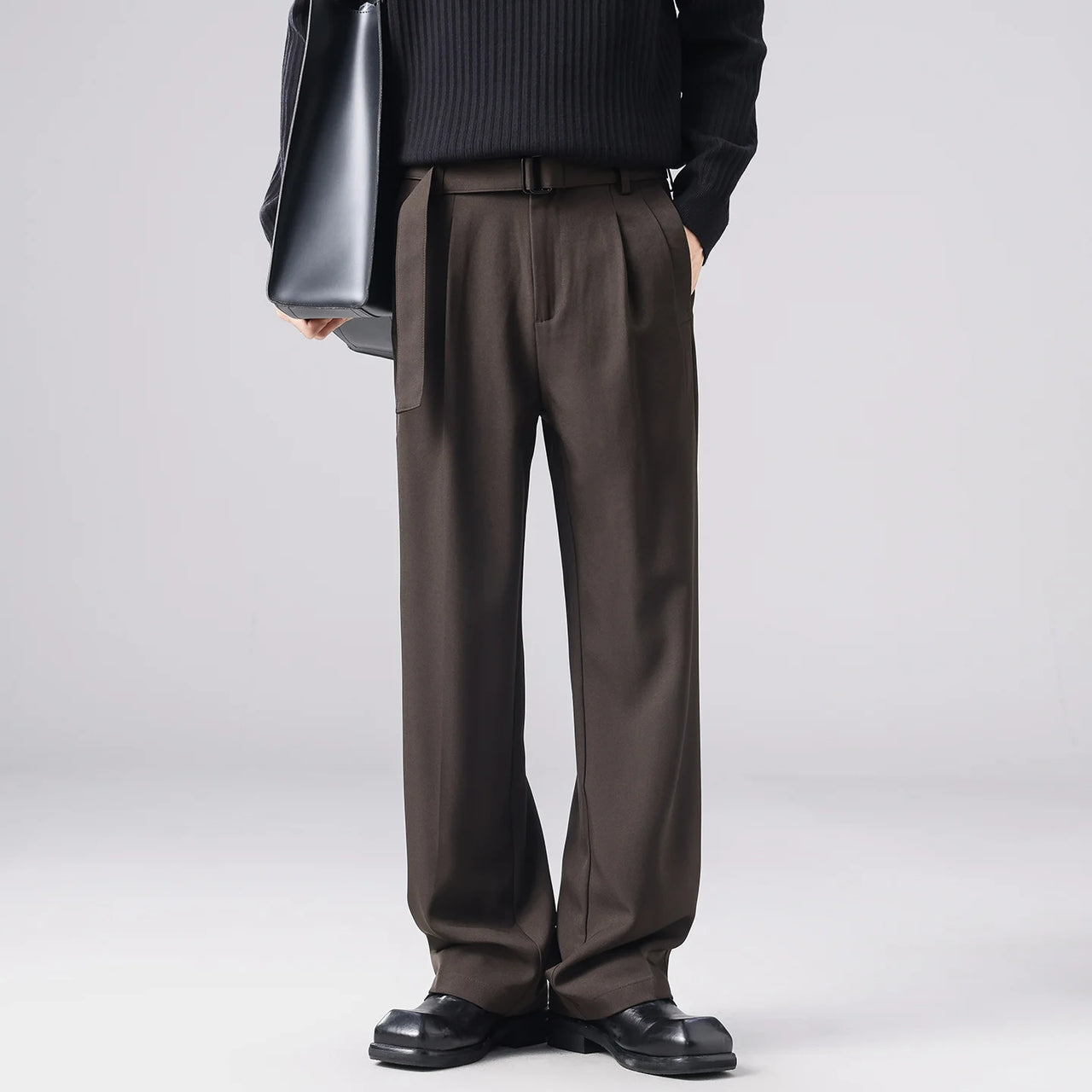 Belted Smart Trousers