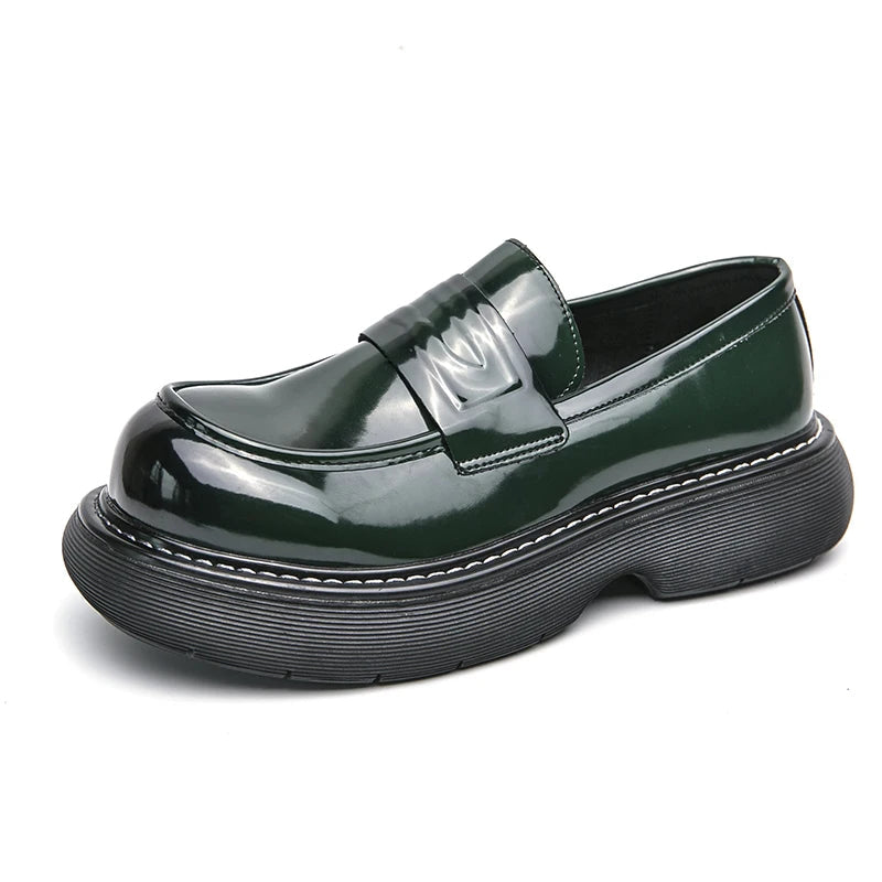 【PORTERNA】Payney Square Loafers Amazon.com | C.Paravano Loafer for Women | Leather Penny