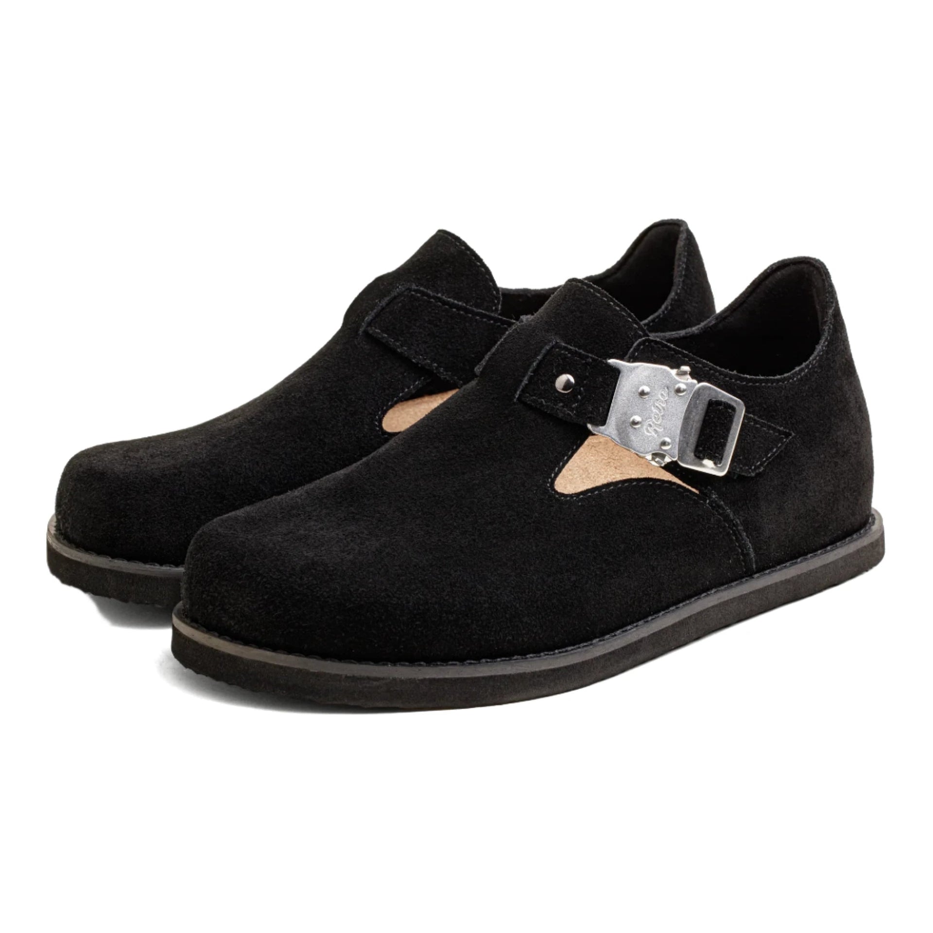 Suede Mules with Buckles | Streets of Seoul | Men's Korean Suede Mules with Buckles | Streets of Seoul | Men's Korean