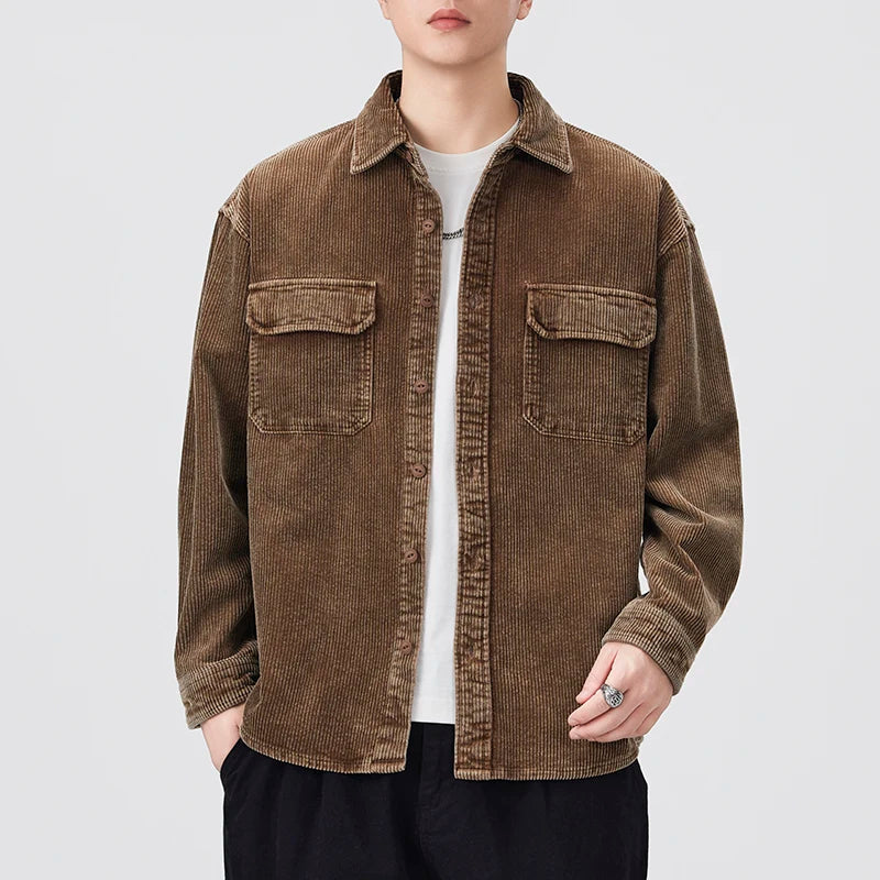 Vintage Wash Corduroy Shirt