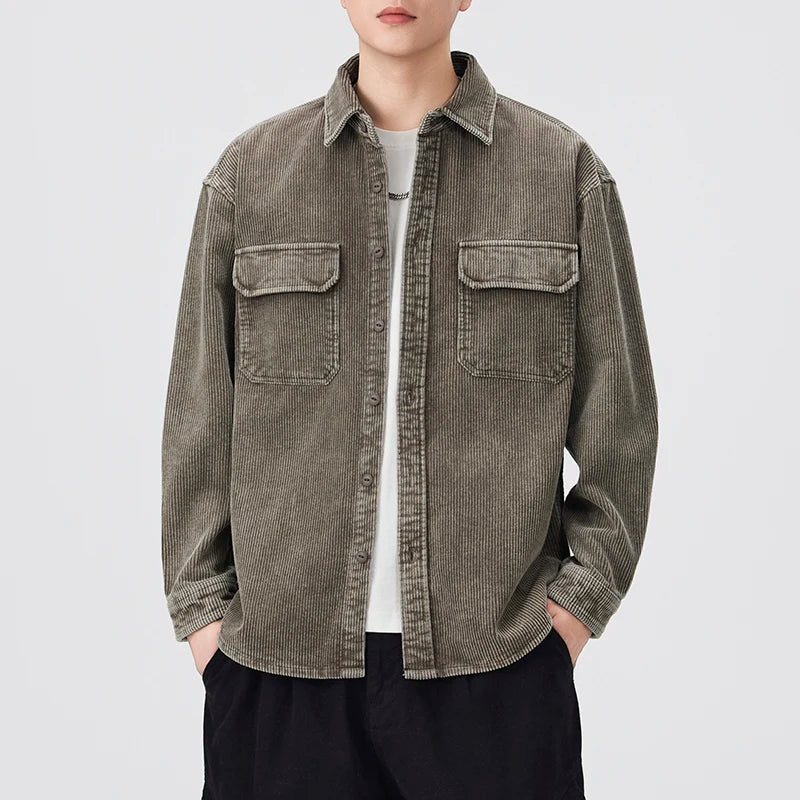 Vintage Wash Corduroy Shirt