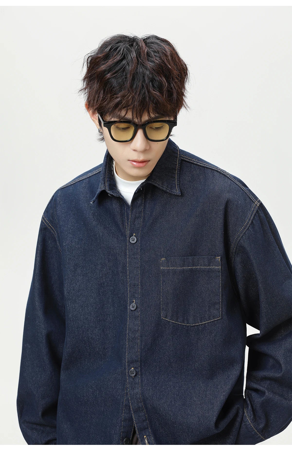 Vintage Wash Denim Shirt