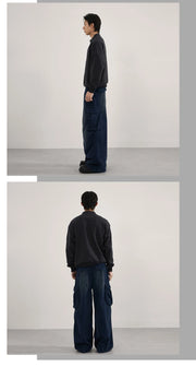 Vintage Wash Needlecord Cargo Pants for men - Streets of Seoul