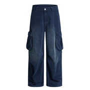 Vintage Wash Needlecord Cargo Pants for men - Streets of Seoul