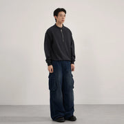 Vintage Wash Needlecord Cargo Pants for men - Streets of Seoul