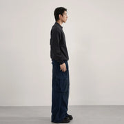 Vintage Wash Needlecord Cargo Pants for men - Streets of Seoul