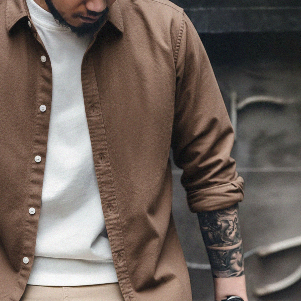 Autumn Brushed Oxford Shirt