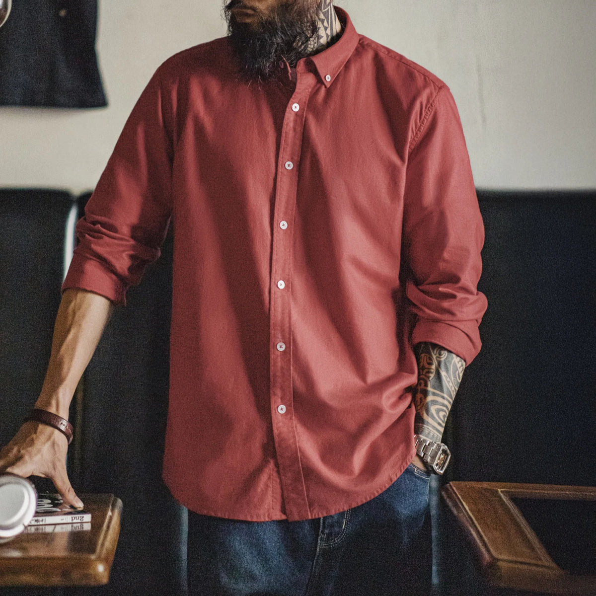 Autumn Brushed Oxford Shirt
