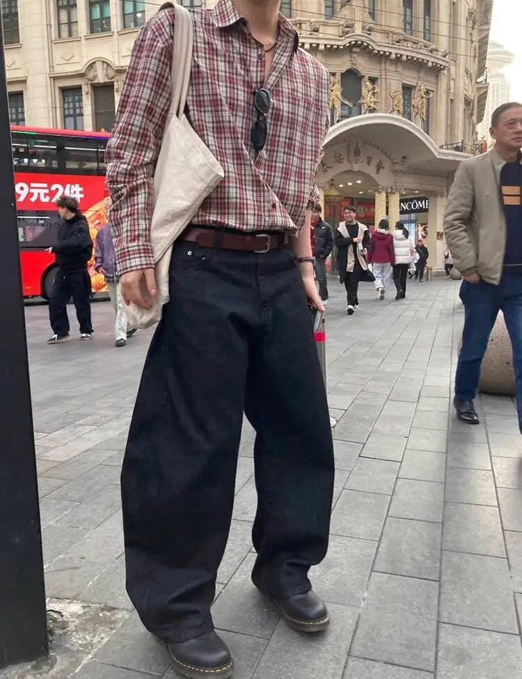 Autumn Plaid Long Sleeve Shirt