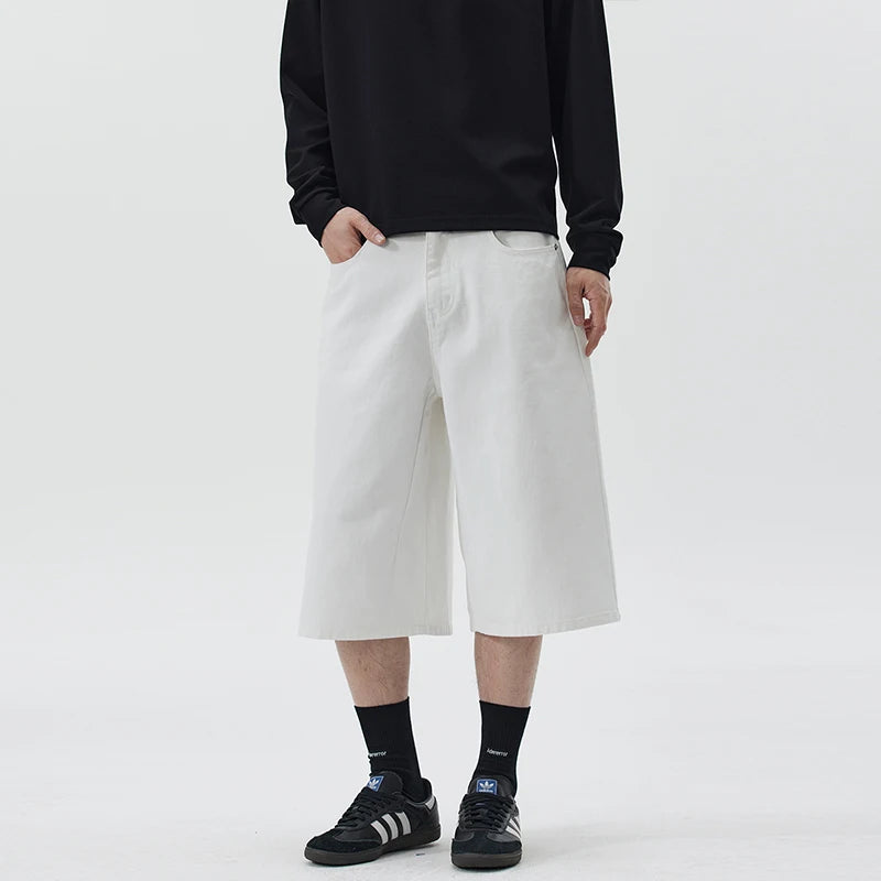 Long Length Twill Shorts
