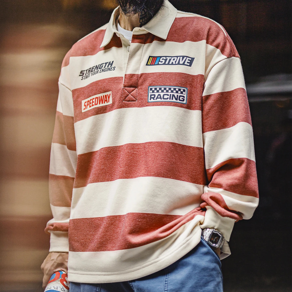 Vintage Stripe Rugby Shirt