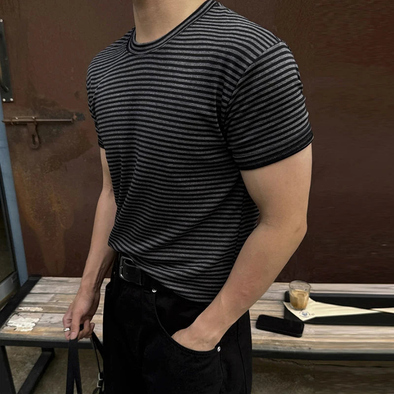 Yarn-dyed Stripe T-Shirt