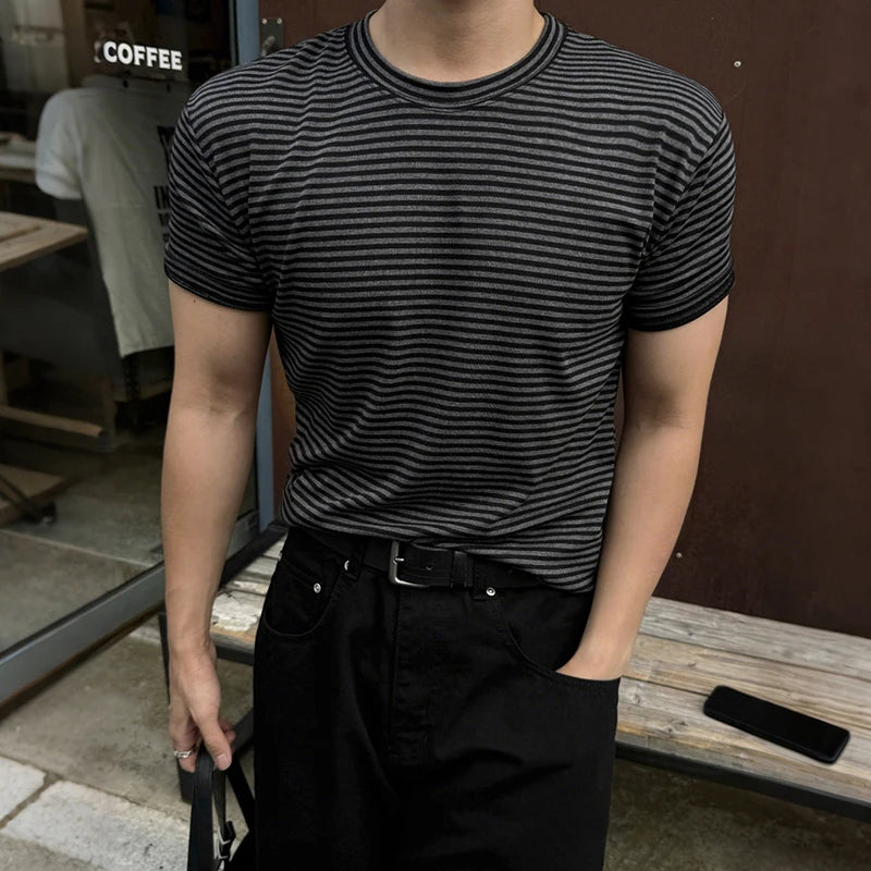 Yarn-dyed Stripe T-Shirt