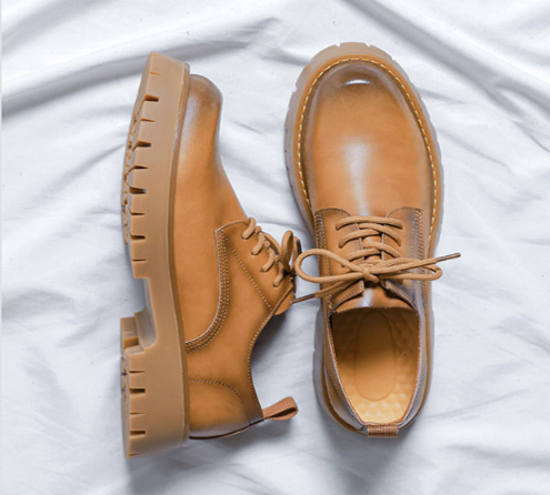 Chaussures à semelle épaisse de style vintage Banpo