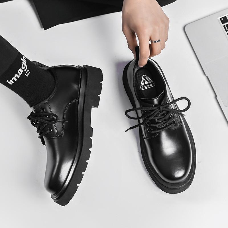 Chilpae Chunky Sole Lace Up Shoes thestreetsofseoul-korean-street-style-minimal-kstyle-streetwear-mens-fashion-clothing