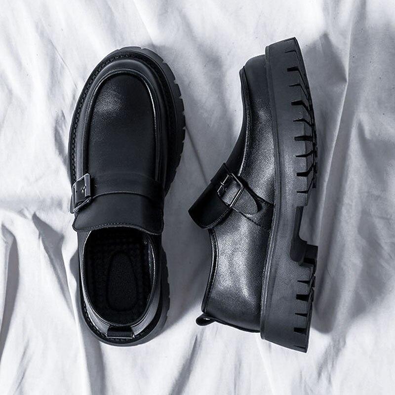 Coway Buckle Loafers thestreetsofseoul-korean-street-style-minimal-kstyle-streetwear-mens-fashion-clothing