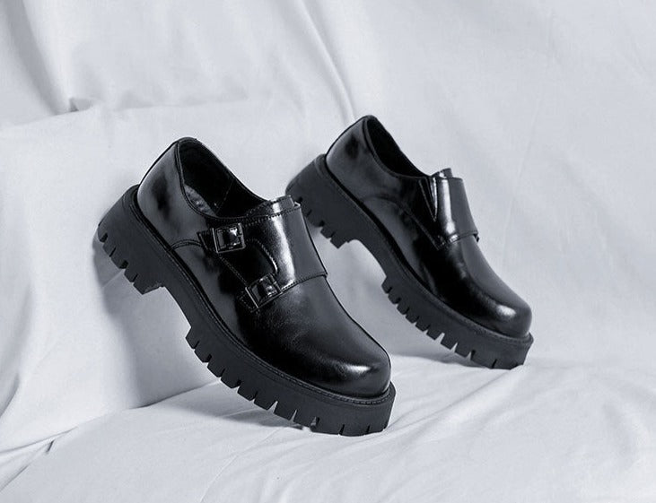 Danwol Double Buckle Chunky Shoes thestreetsofseoul-korean-street-style-minimal-kstyle-streetwear-mens-fashion-clothing