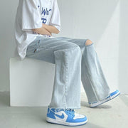 Distressed Raw Hem Wide Leg Jeans thestreetsofseoul-korean-street-style-minimal-kstyle-streetwear-mens-fashion-clothing