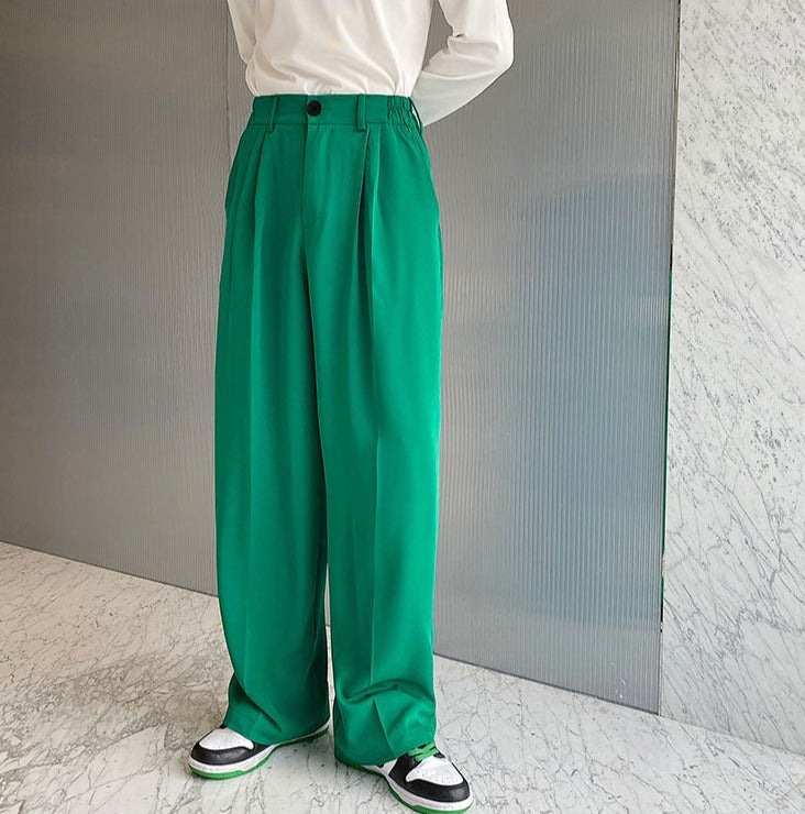 DENNISON Men Green Smart Tapered Fit Trousers  dennisonfashionindia