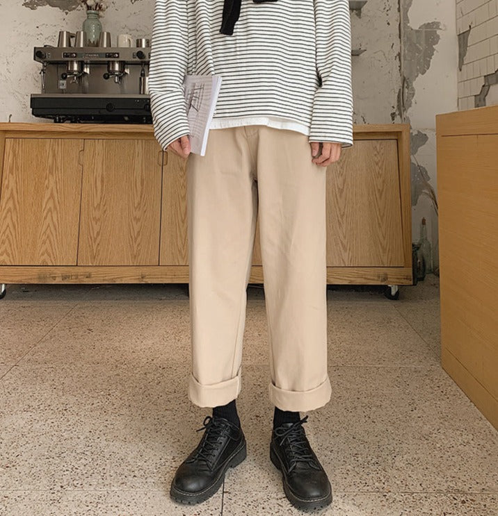 Essential Tapered Leg Pants, Streets of Seoul