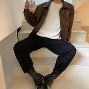 Faux Leather Coach Jacket thestreetsofseoul-korean-street-style-minimal-kstyle-streetwear-mens-fashion-clothing