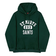 Green St Mary's College Hoodie thestreetsofseoul-korean-street-style-minimal-kstyle-streetwear-mens-fashion-clothing