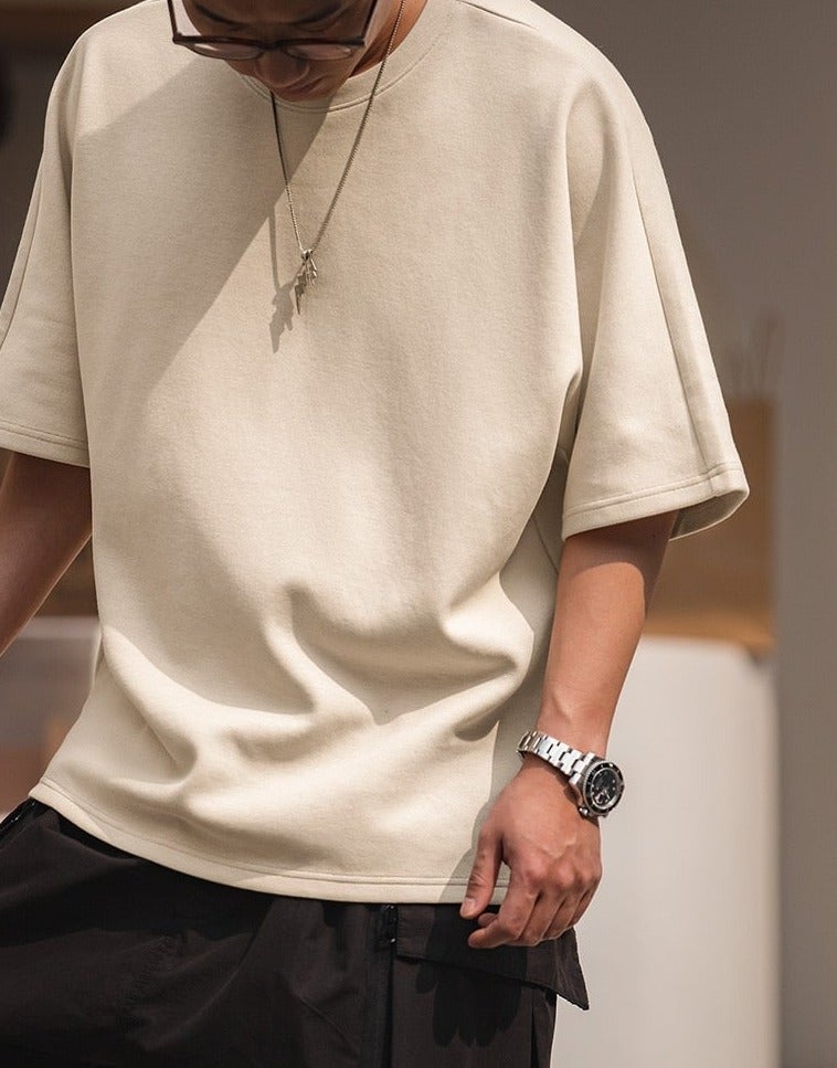 Heavy Pique T-Shirt thestreetsofseoul-korean-street-style-minimal-kstyle-streetwear-mens-fashion-clothing