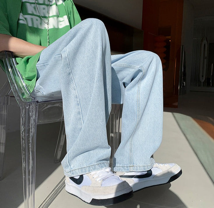 Lightweight Oversized Jeans thestreetsofseoul-korean-street-style-minimal-kstyle-streetwear-mens-fashion-clothing