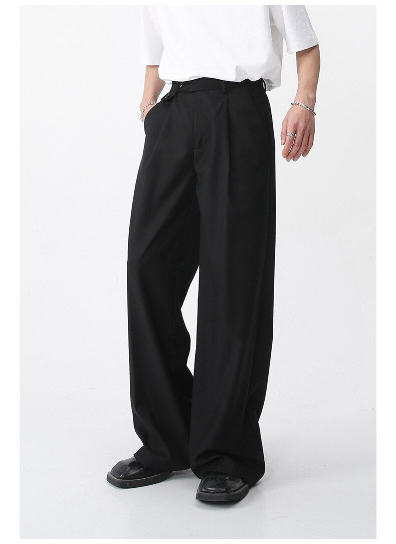 Army Green Men'S Pants Mens Fashion Casual Loose Cotton Plus Size Pocket  Lace Up Elastic Waist Pants Trousers - Walmart.com