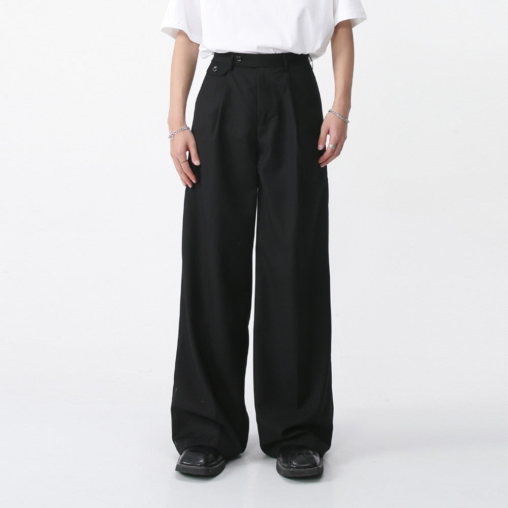 Loose Casual Suit Trousers