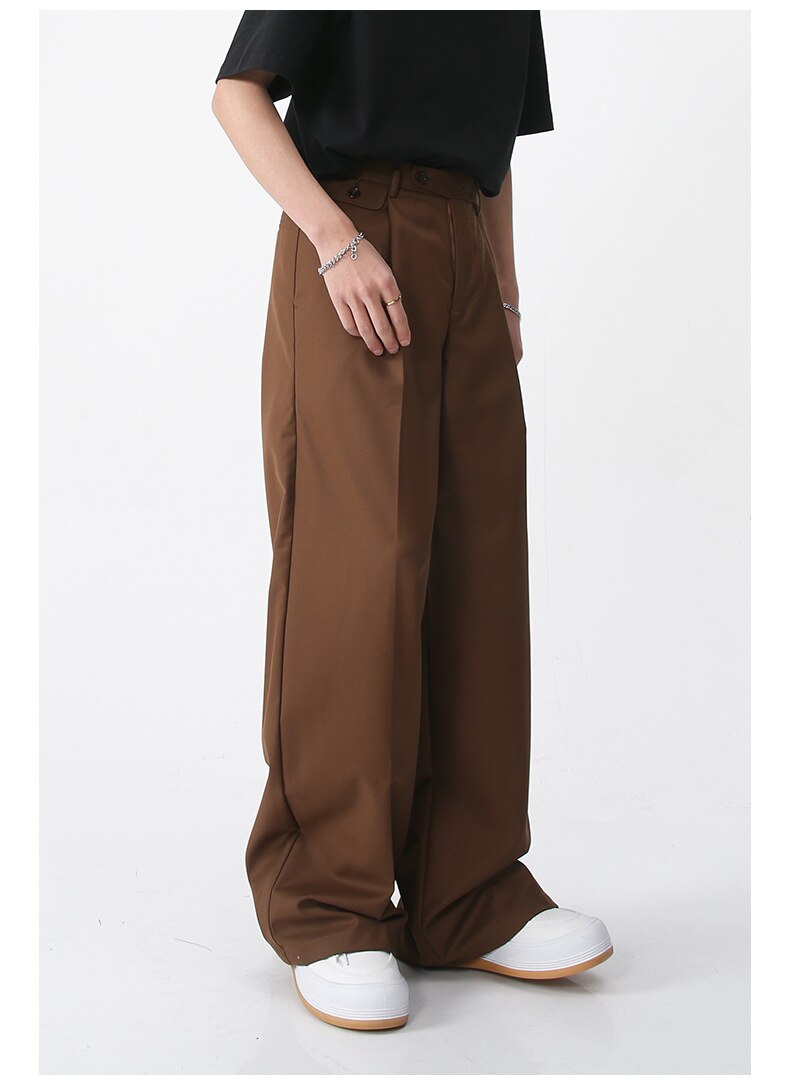 Brown Korean straight check pants, Loose Fit at Rs 380/piece in Along