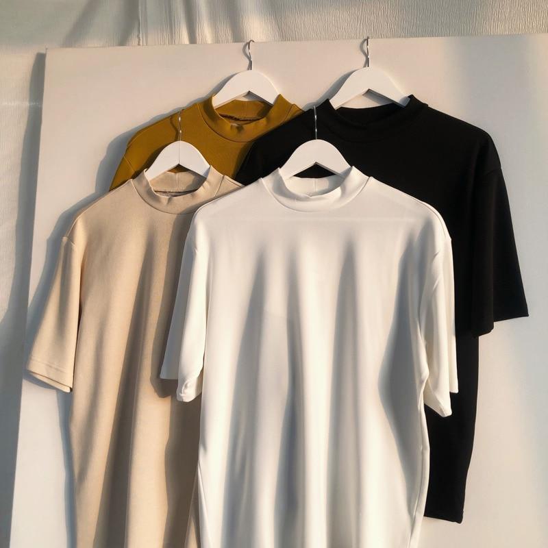 Luxe High Neck T Shirt