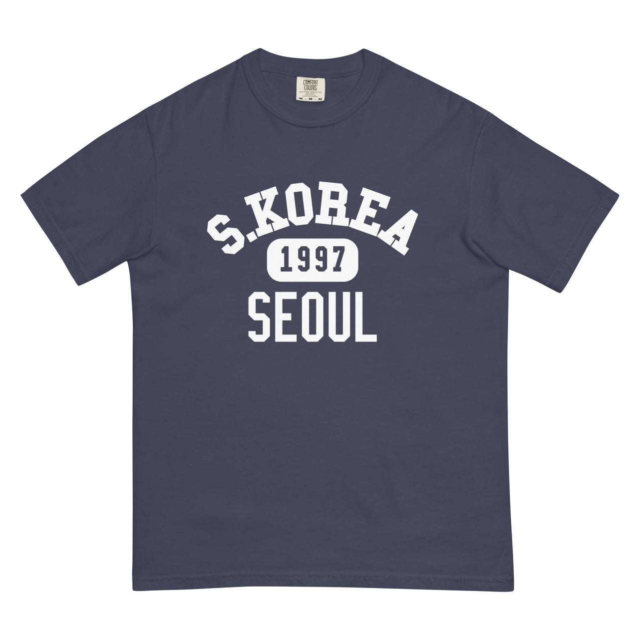 T-shirt épais teint en plongée 'Seoul'