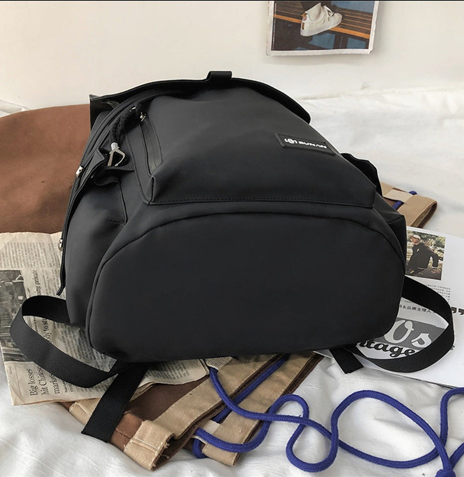Minimal Water Resistant Backpack | Streets of Seoul | Men's