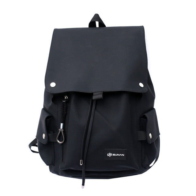 Minimal Water Resistant Backpack thestreetsofseoul-korean-street-style-minimal-kstyle-streetwear-mens-fashion-clothing