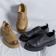 Perforated Chunky Derby Shoes thestreetsofseoul-korean-street-style-minimal-kstyle-streetwear-mens-fashion-clothing