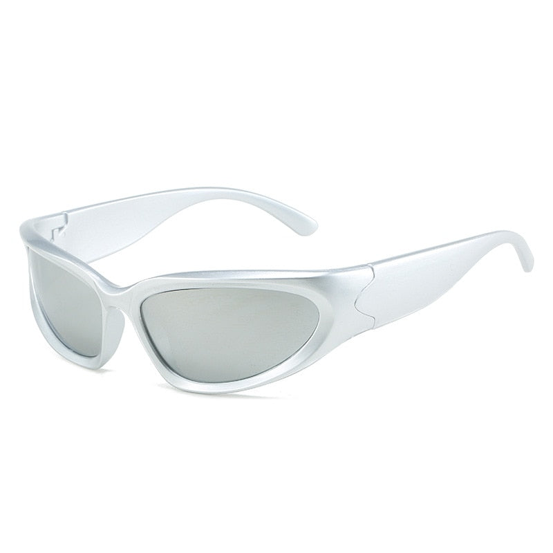 Polarized Wrap Around Y2K Sunglasses