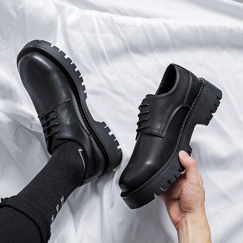 Saechang Lace Up Chunky Shoes | Streets of Seoul | Men's Korean Style ...