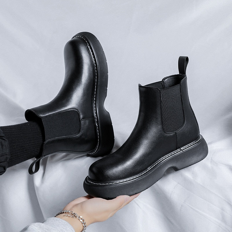 Thick sales chelsea boots