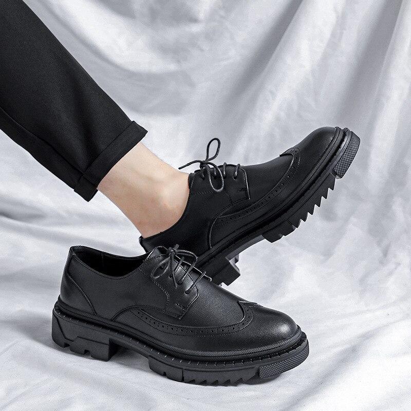 Sungmun Chunky Brogue Shoes thestreetsofseoul-korean-street-style-minimal-kstyle-streetwear-mens-fashion-clothing