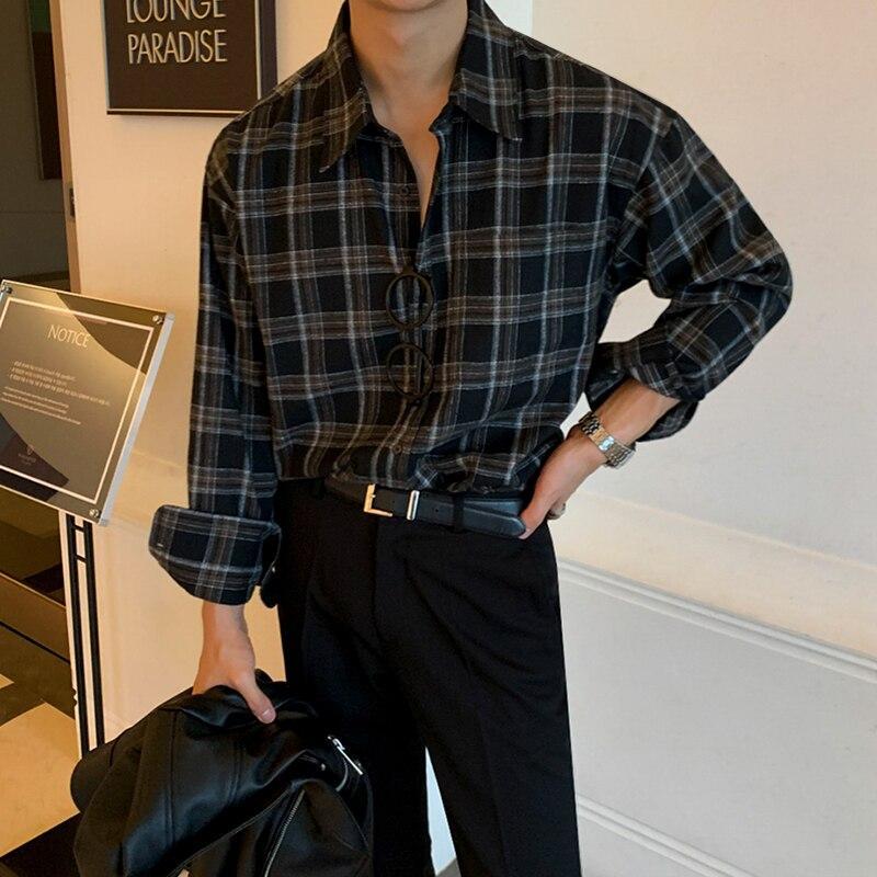 Tartan Flannel Shirt thestreetsofseoul-korean-street-style-minimal-kstyle-streetwear-mens-fashion-clothing