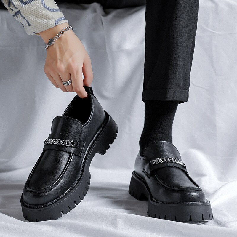 Chunky hot sale loafers mens